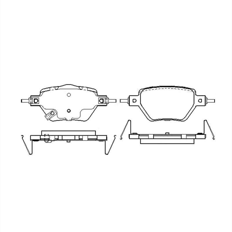 T0206 High Quality Brake Pad for Byd BYD ATTO 3 (Yuan Plus)